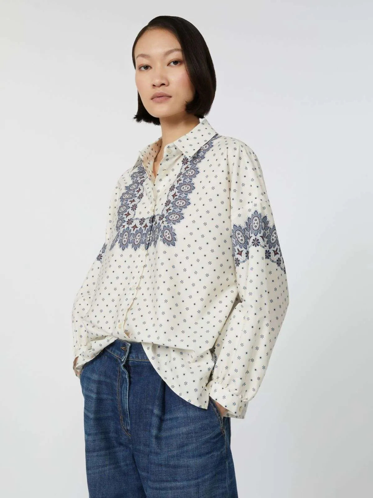 Max Mara Weekend cotton poplin shirt Adda