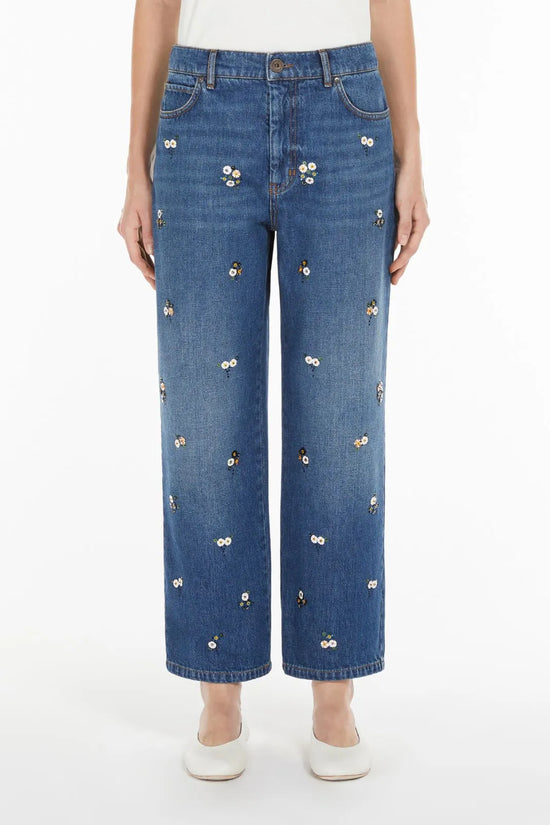 Max Mara Weekend sequined denim jeans Manetta