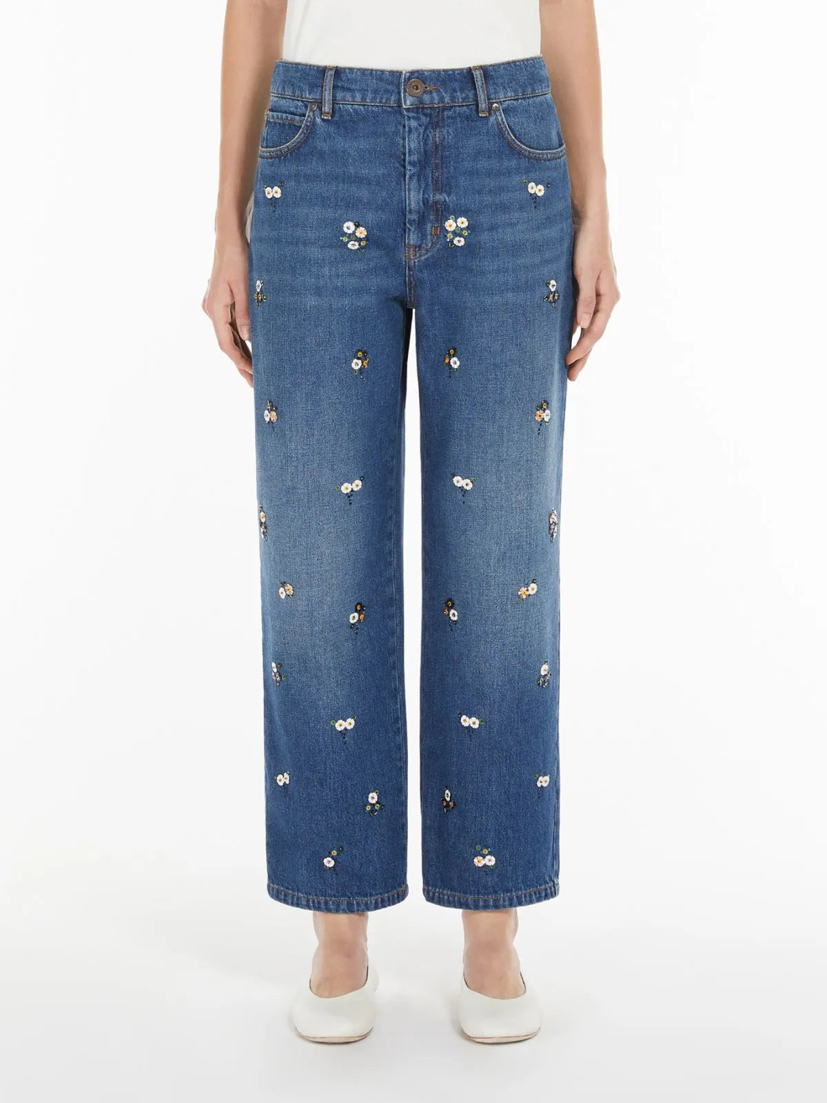 Max Mara Weekend sequined denim jeans Manetta
