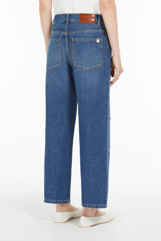 Max Mara Weekend sequined denim jeans Manetta