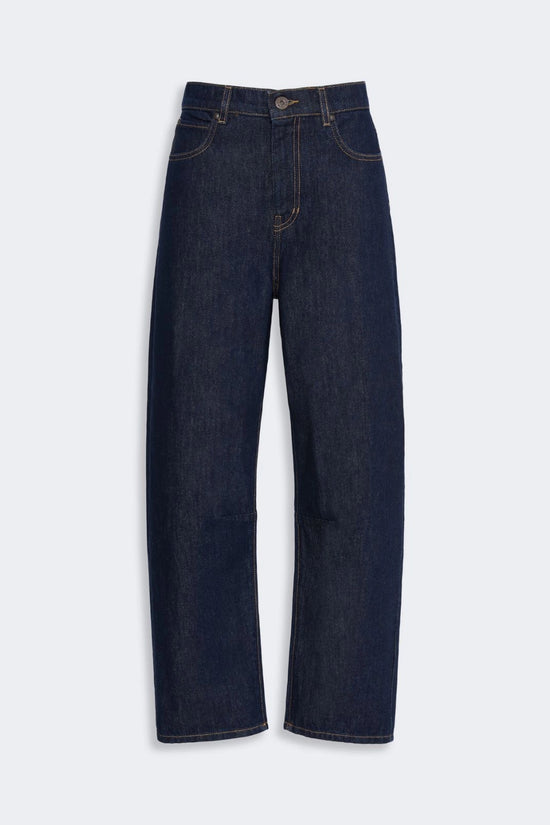 Max Mara Weekend Dark Denim Barrel Leg Denim Jeans WKDCADUCA