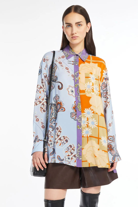 Max Mara Weekend crepe de chine shirt Alcazar