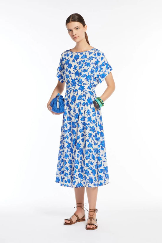 Max Mara Weekend silk midi dress Cannes