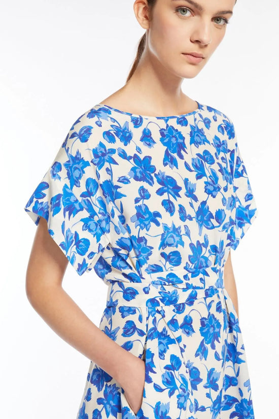 Max Mara Weekend silk midi dress Cannes
