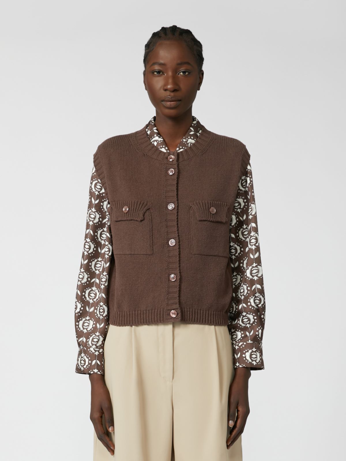 Max Mara Weekend cotton gilet Caprara