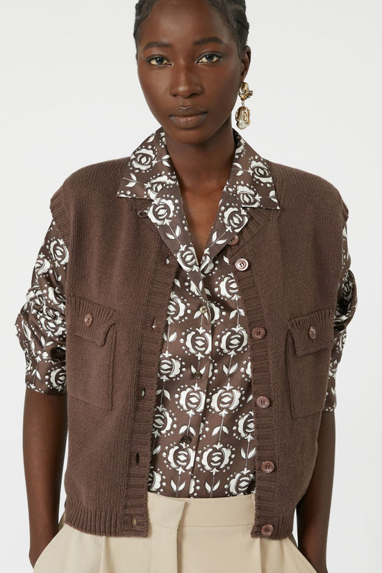 Max Mara Weekend cotton gilet Caprara
