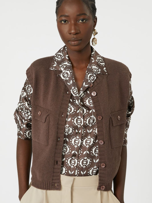 Max Mara Weekend cotton gilet Caprara