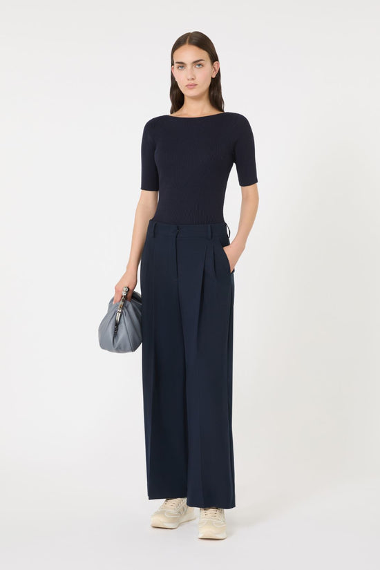 Max Mara Weekend slim fit stretch top Waser