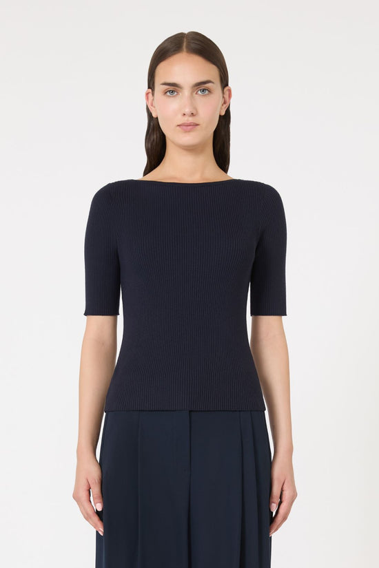 Max Mara Weekend slim fit stretch top Waser