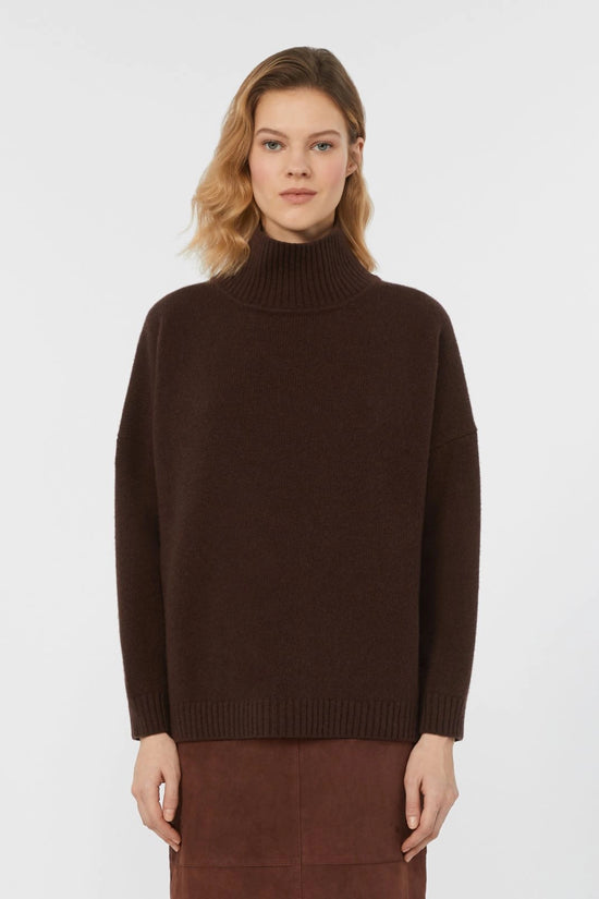 Max Mara Weekend turtleneck wool sweater Borgia