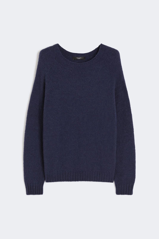 Max Mara crew neck relaxed fit sweater Ghiacci