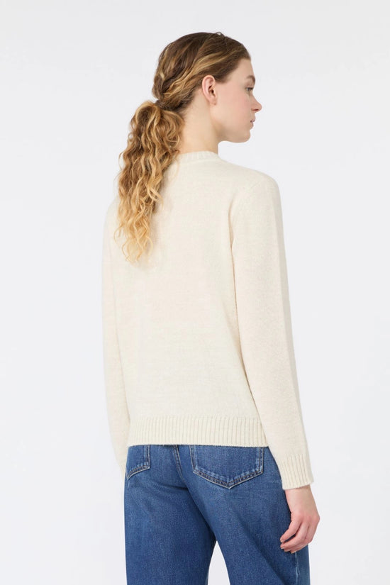 Max Mara Weekend Ice Anchor Motif Alpaca and Wool-Blend Sweater