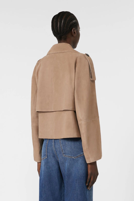 Max Mara Weekend short suede jacket Maga