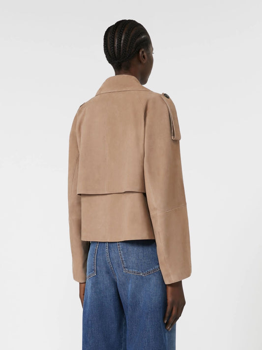Max Mara Weekend short suede jacket Maga