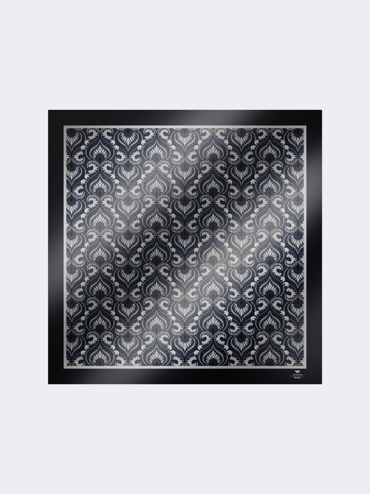 Max Mara Weekend Navy Square Silk Scarf