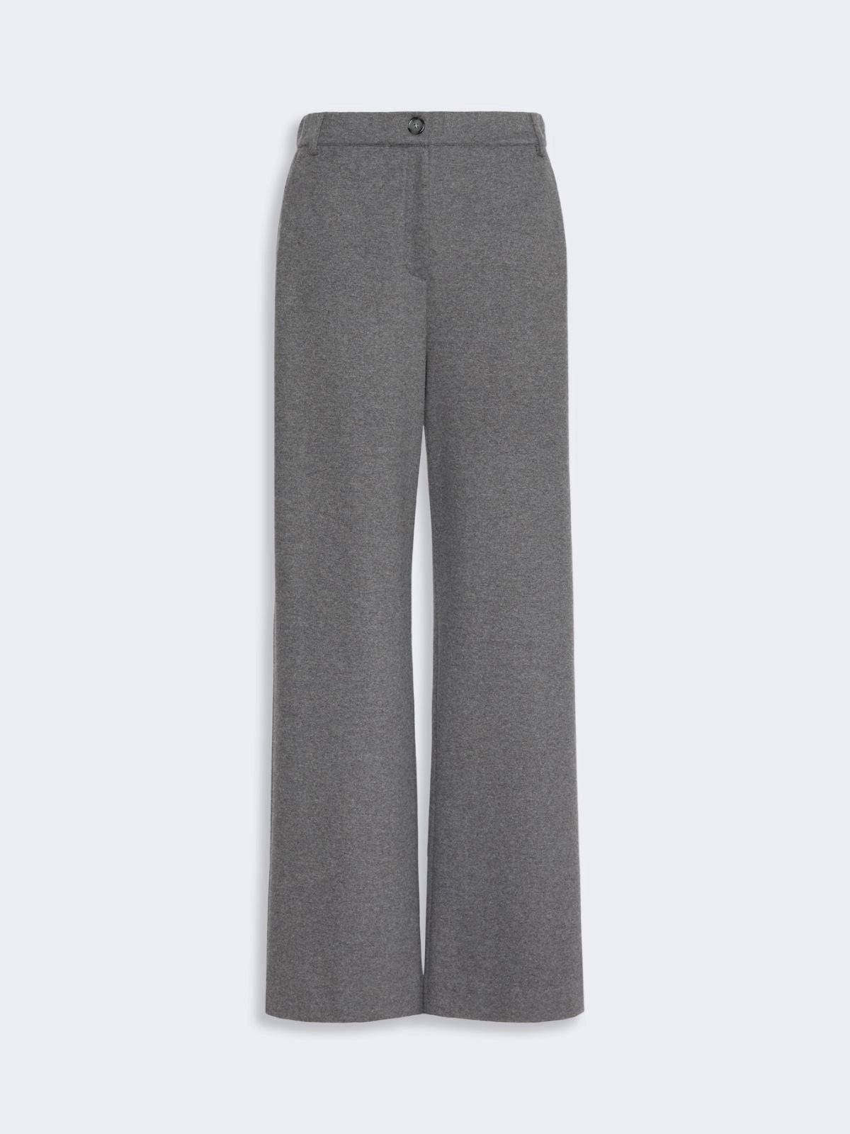 Max Mara Weekend Micro Grey Jacquard Jersey Trousers