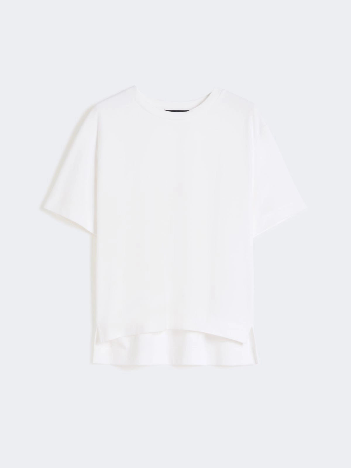 Max Mara Weekend White Boxy Short-Sleeve T-Shirt WKDMULTID