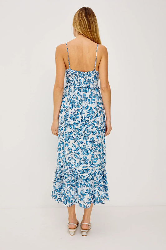 Rails Azure Linen Blend Sleeveless Maxi Dress WISTERIA