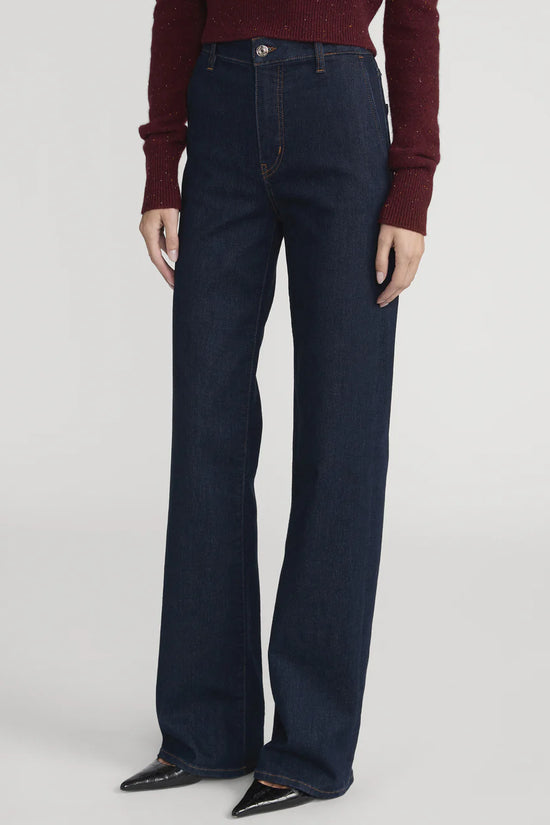 Frame Rinse High Rise Straight Long Length Jeans 1026814