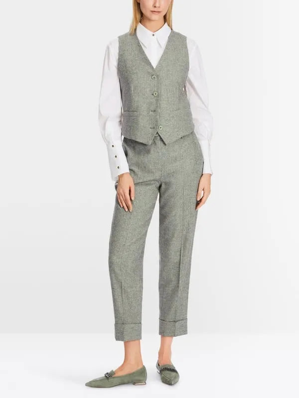 Marccain herringbone trousers XC81.17 W27