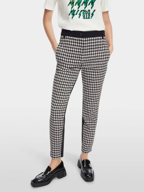 Marc Cain Sports Sliven checked trouser XS81.42 W38