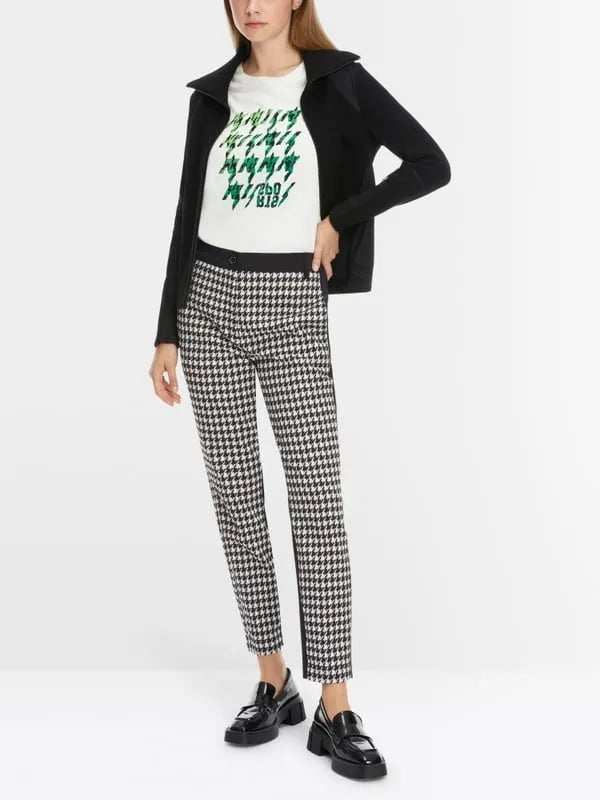 Marc Cain Sports Sliven checked trouser XS81.42 W38