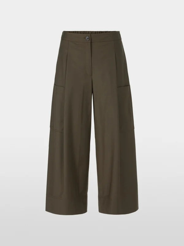 Marc Cain olive cargo culottes XS81.60 W11