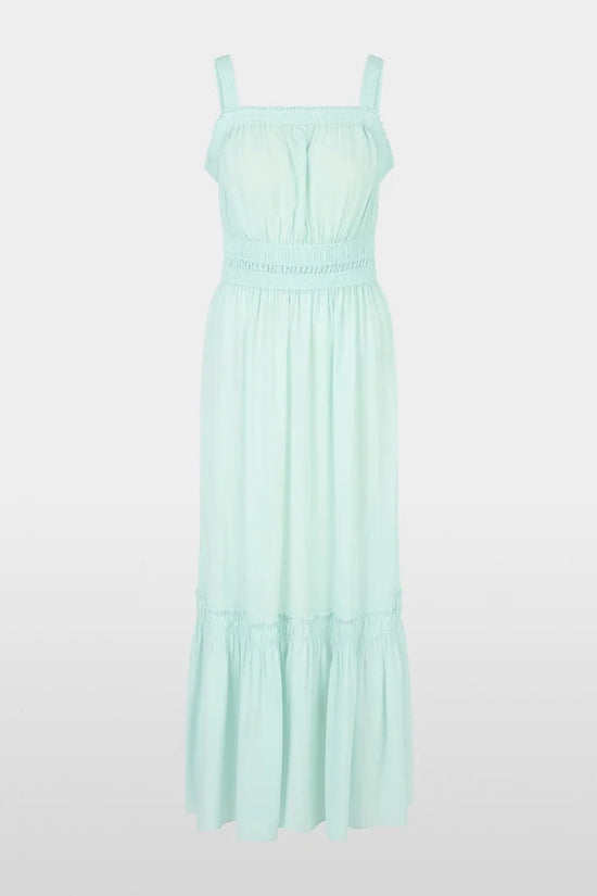 Marc Cain frill hem long dress YC21.47 W89