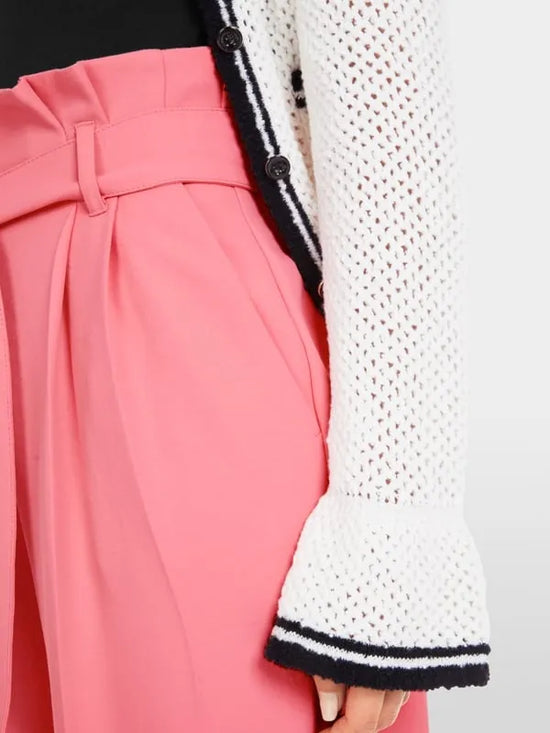Marc Cain paperbag style trousers YC81.24 W03