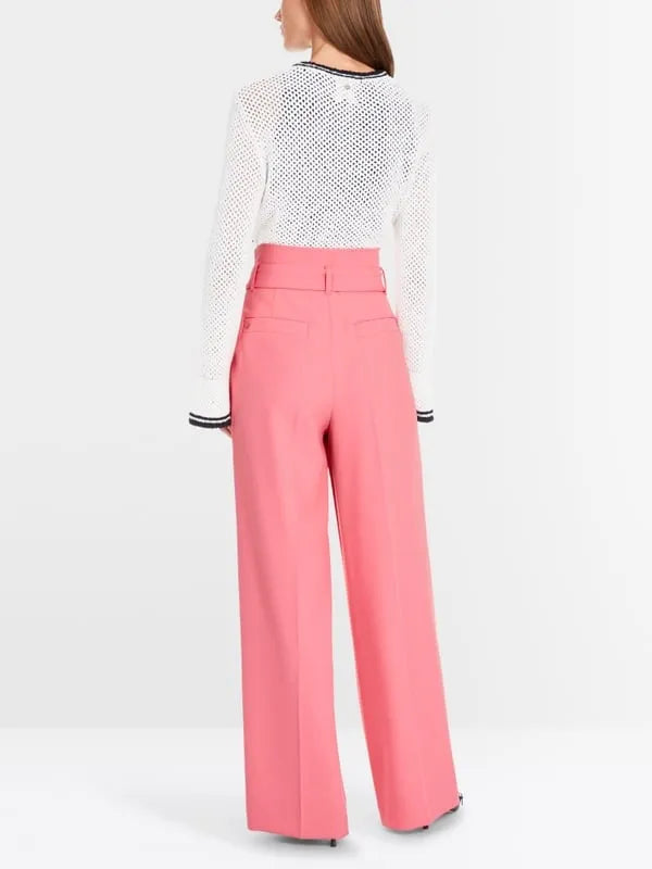 Marc Cain paperbag style trousers YC81.24 W03