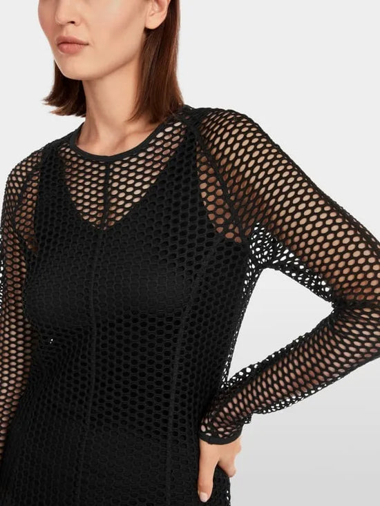 Marc Cain Sports long mesh dress YS21.16 J32