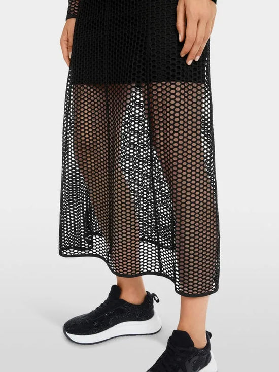 Marc Cain Sports long mesh dress YS21.16 J32
