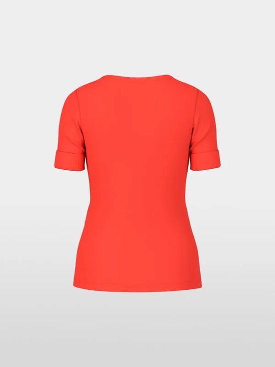 Marc Cain Sports cotton ribbed t-shirt YS48.09 J50