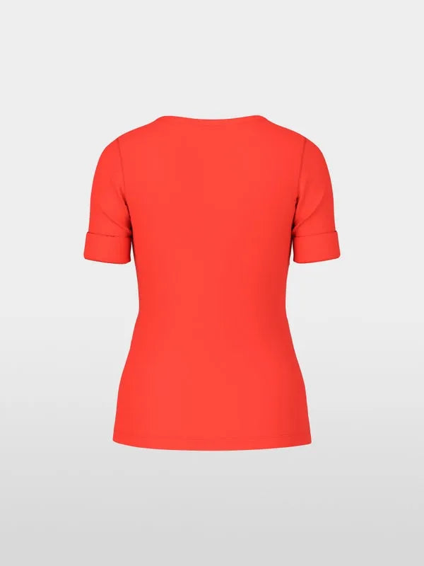 Marc Cain Sports cotton ribbed t-shirt YS48.09 J50