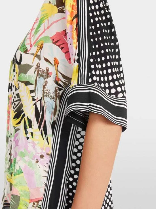 Marc Cain Sports kimono sleeve blouse YS51.09 W23