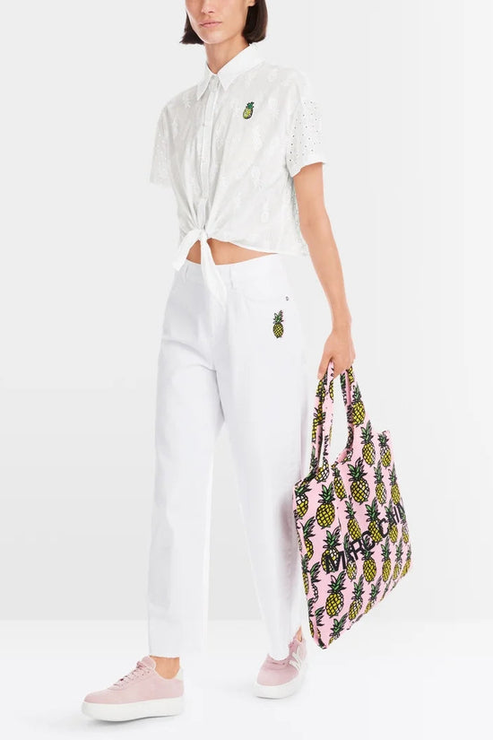 Marc Cain embroidered blouse YS51.33 W38