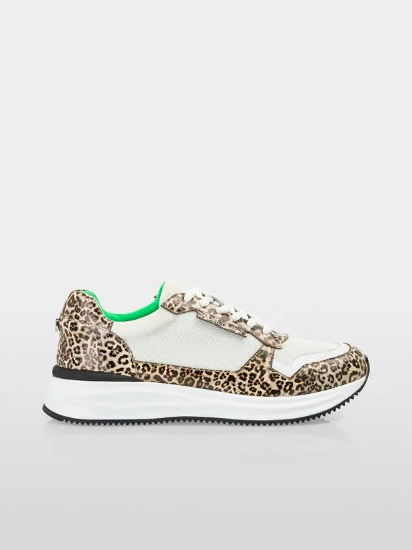 Marc Cain Sports leopard print sneakers YSSH.01 L02
