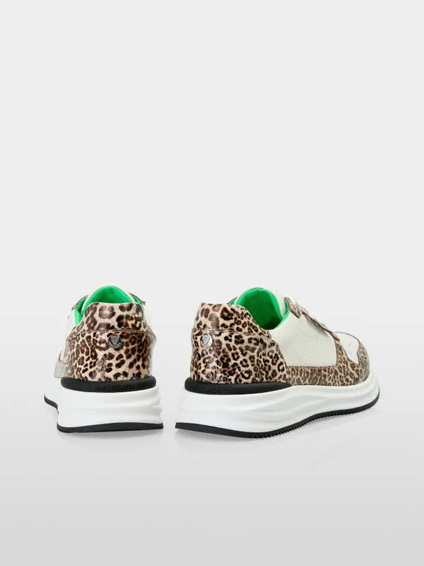 Marc Cain Sports leopard print sneakers YSSH.01 L02