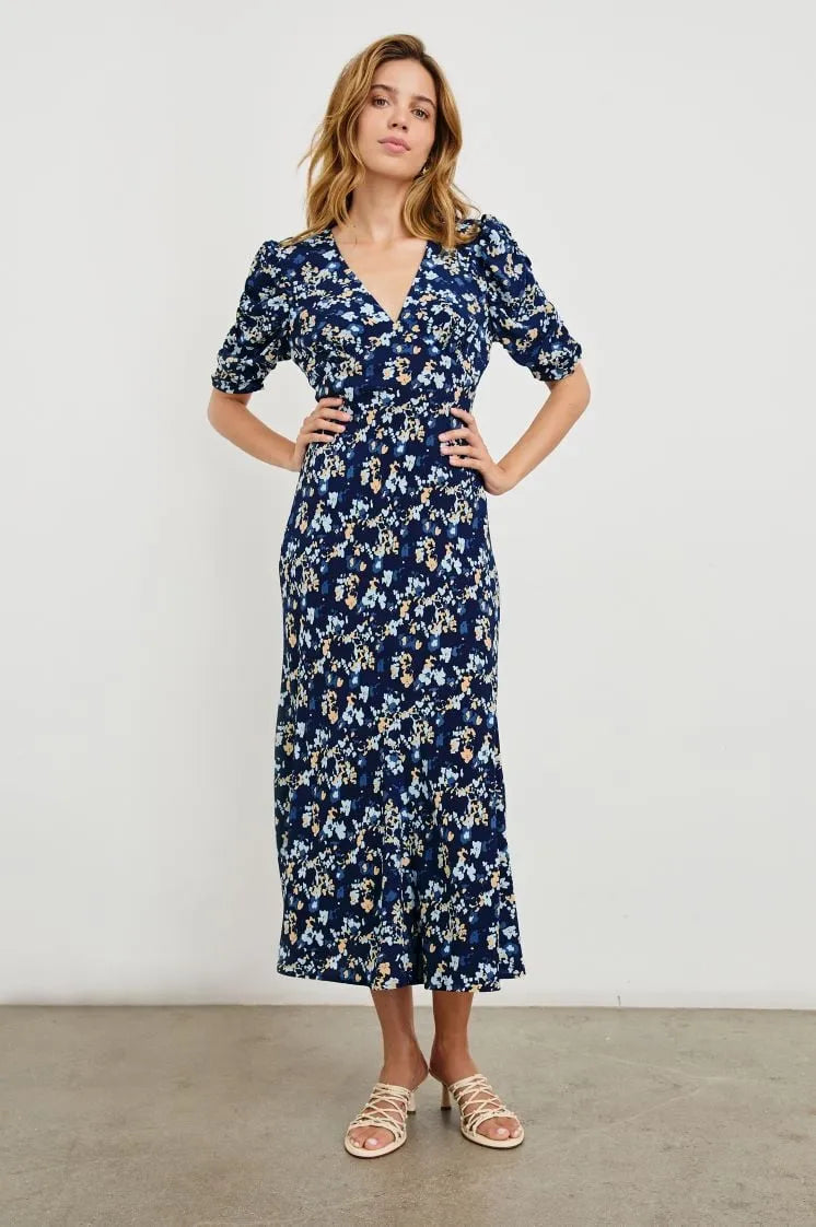 Rails flora print v neck dress Zariah