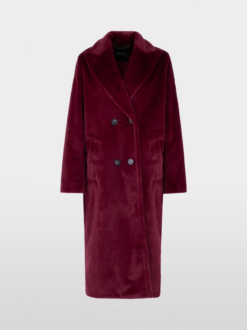 Marc Cain faux fur coat Z11.04 w42