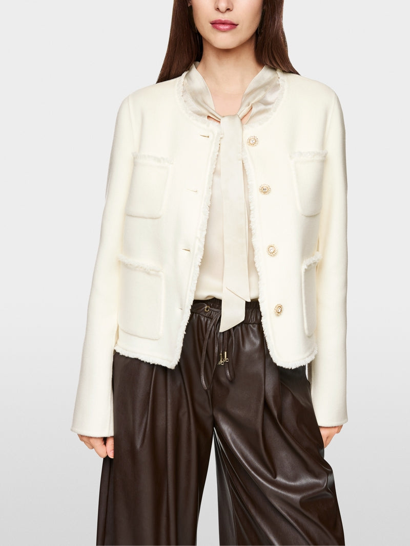 Marc Cain wool jacket ZC 12.01 W33