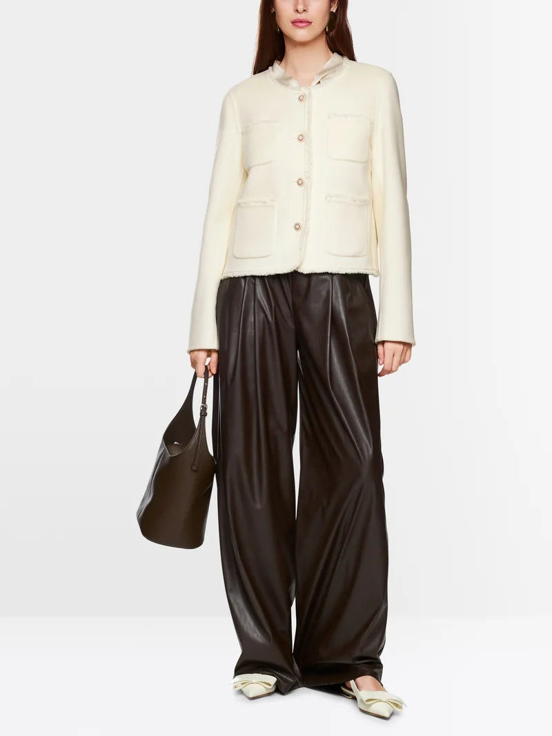 Marc Cain wool jacket ZC 12.01 W33