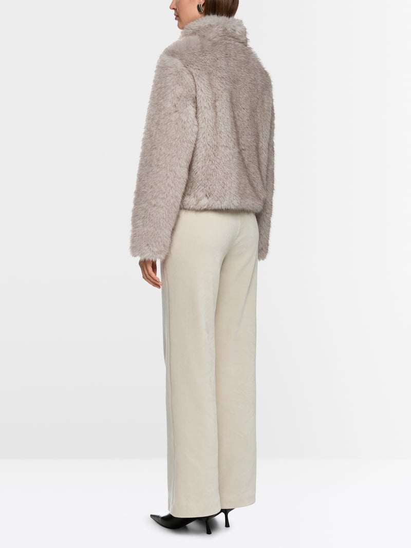 Marc Cain faux fur jacket Zc12.07 w64