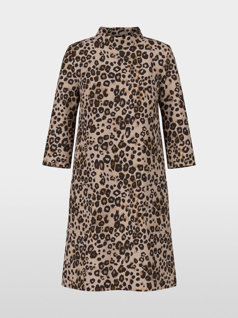 Marc Cain leopard print dress Zc21.22 j12