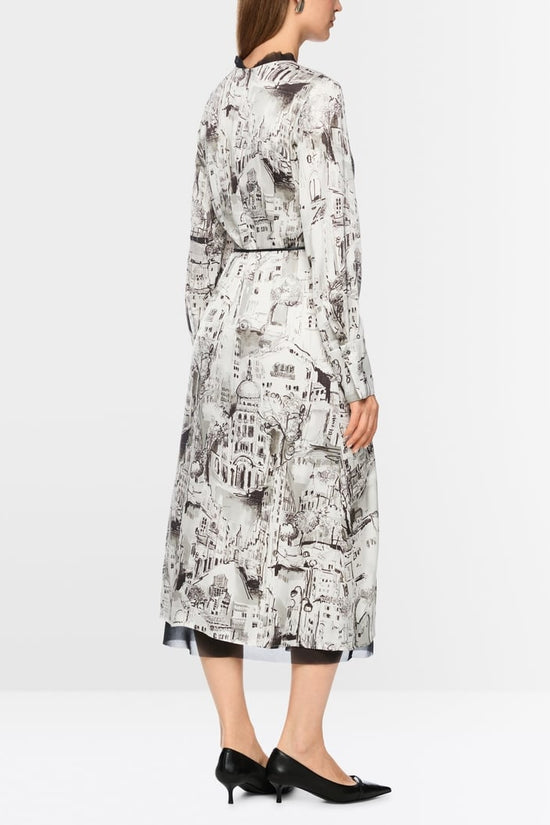 Marc Cain printed dress Zc21.27 w75