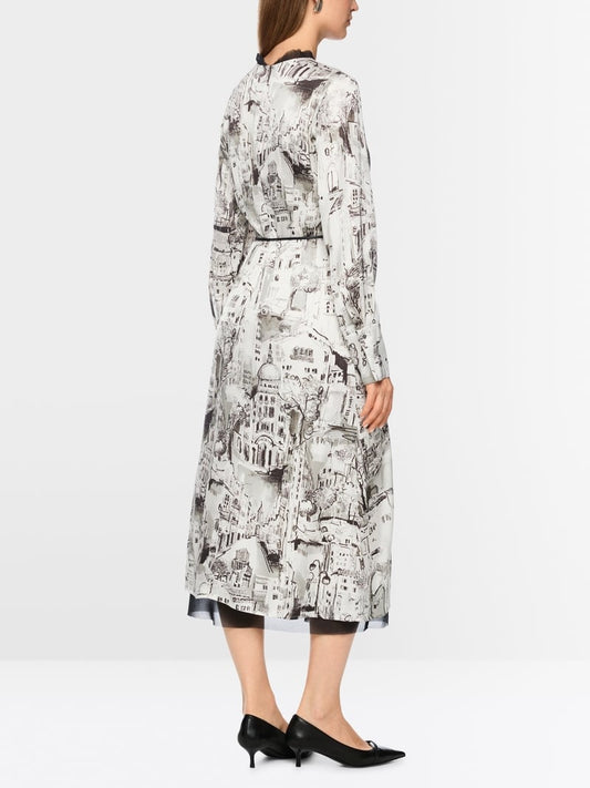 Marc Cain printed dress Zc21.27 w75