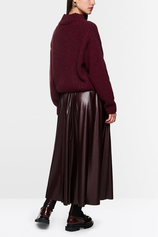 Marc Cain stand up collar sweater Zc41.61 m07