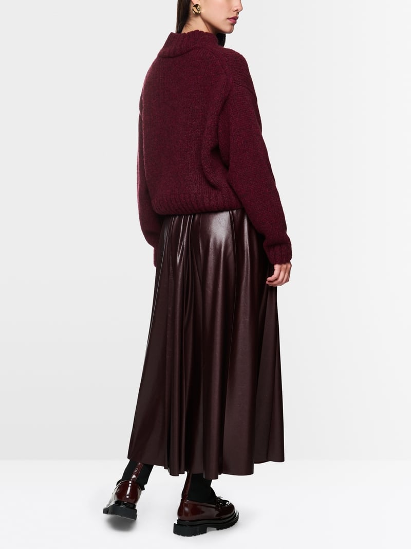 Marc Cain stand up collar sweater Zc41.61 m07