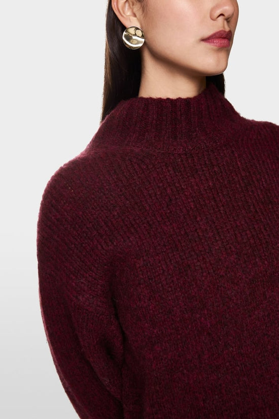 Marc Cain stand up collar sweater Zc41.61 m07