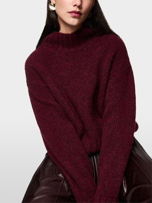 Marc Cain stand up collar sweater Zc41.61 m07